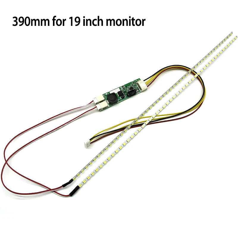 10pcs/lot Universal 19''led Backlight Lamps Update Kit For Lcd Monitor 2 Led Strips Support To