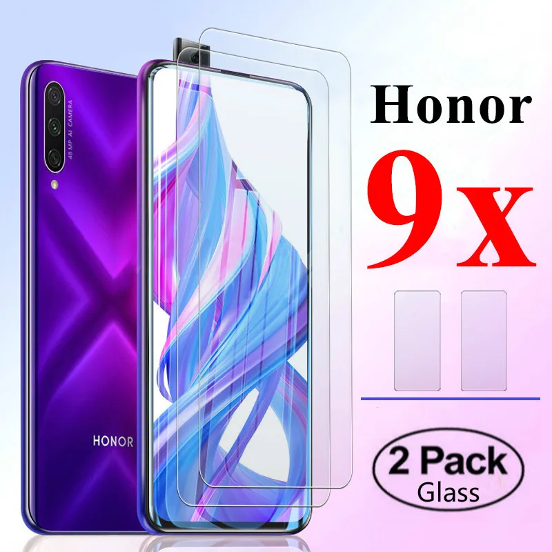 Закаленное стекло на Honor 9X для Huawei honor 9 X Защитная пленка защитное HD Honer Huawey X9 2