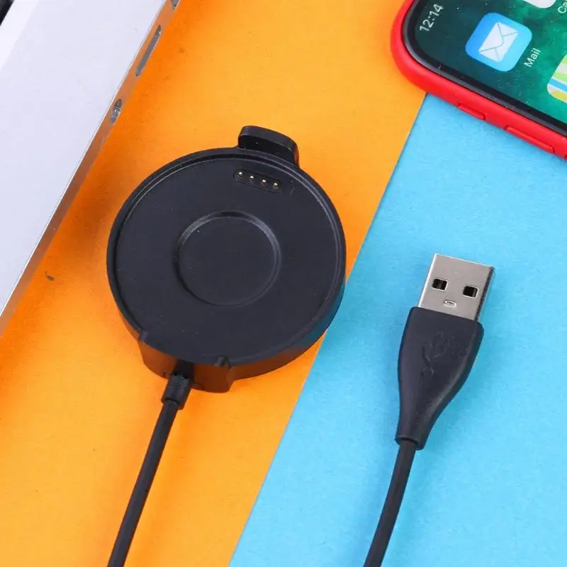 1 м/3.28ft Магнитный USB кабель для быстрой зарядки настольное зарядное устройство для док-станции защитное зарядное устройство s для Ticwatch Pro умные аксессуары