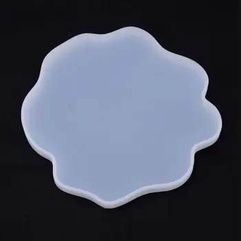 

Crystal Epoxy Resin Mold Irregular Coaster Casting Silicone Mould Making Tool L4ME