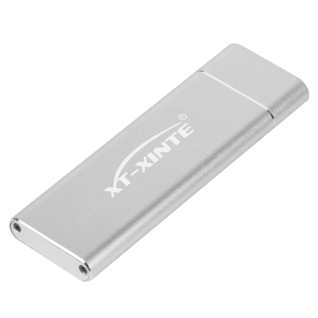 USB 3,1 к M.2 для NGFF SSD жесткий диск коробка адаптера корпус для жесткого диска чехол с Тип-C кабель для 2230/2242/2260/2280 m2 SATA SSD - Цвет: XINTE logo