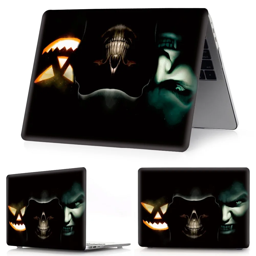 Хэллоуин чехол для MacBook Air 11 13 дюймов A1466 A1932 Pro 12 13 15 retina A1502 A1706 A1708 A1989 A2159