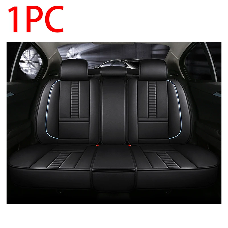 High Quality Car Seat Covers PU Leather Seat Cushion Front and Rear Split Bench Protection Universal Fit for Auto Truck Van SUV car sun shade cover Car Covers