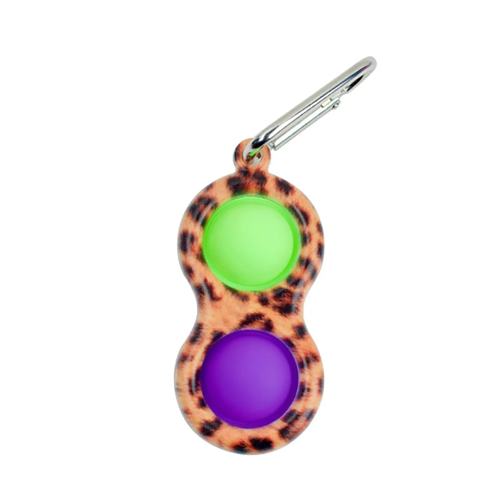 Cheap Mini Push Bubble Sensory Fidget Toys Keychain Simple Dimple Squishy Anti Stress Reliever For Adult Kids Popite Fidget Toy atomic nee dohs Squeeze Toys