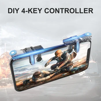 

PUBG Game Joystick Controller Triggers For iPhone Xiaomi Fingers Joypad Gamepad Android Fire Aim Mobile Phone Triger Controller