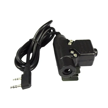 

Adapter Z113 U94 PTT Standard version para walkie talkie for Motorola TYT F8 BAOFENG 5R Radio Wipe