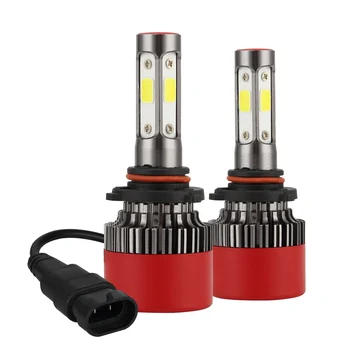 

2PCS/1Pair 4-sides LED Headlight Kit 360° 9006 2800W 6000K 280000LMs Bulbs LED Headlight Bulbs LED Headlight COB Lamp