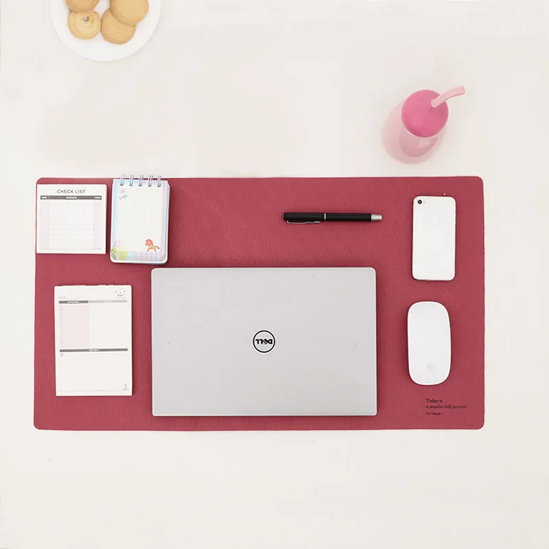 8142 Hot Sales Years Nacai Double-Sided Multi-functional Desk Pad Large Mouse Pad Key Mat