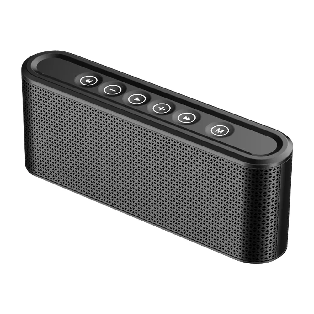 Мини стерео Bluetooth динамик HIFI внешний аккумулятор беспроводной сабвуфер Поддержка TF карты домашний громкий музыкальный бас Портативный сенсорный контроль