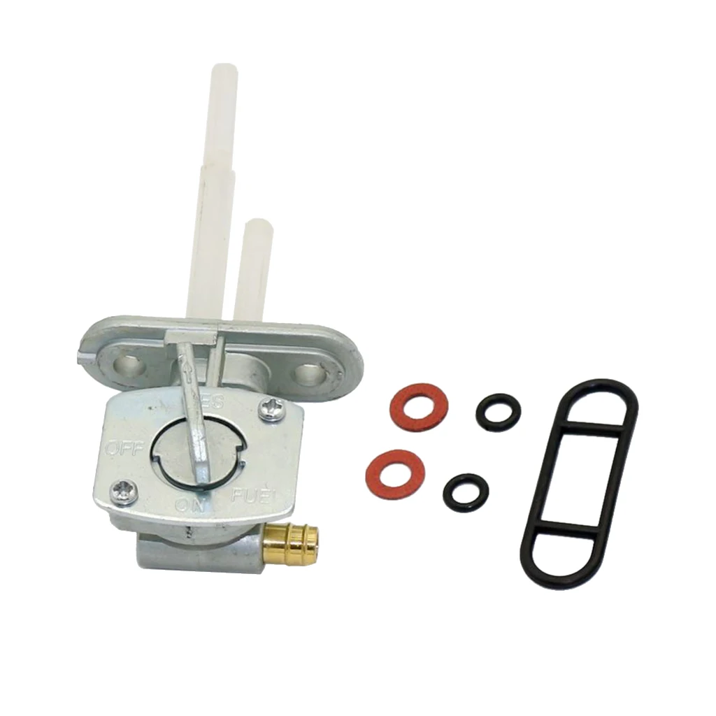 Silver Gas Petrol Fuel Tank Switch Valve Petcock for Yamaha Banshee YFZ 350 YFZ350