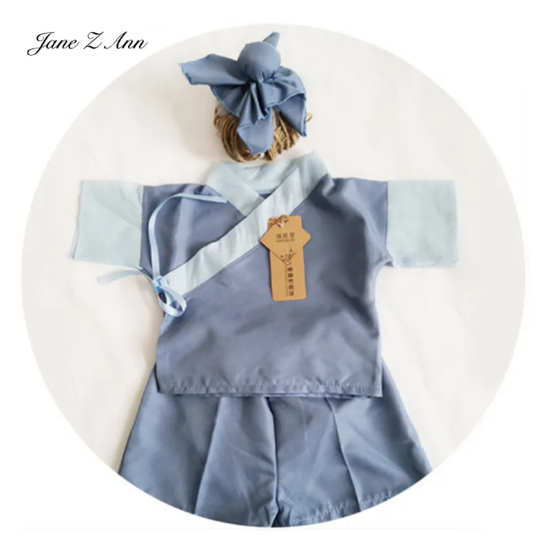 Jane Z Ann/детская одежда для фотосъемки; 100 дней; 3-12 месяцев; Студийная фотосъемка; одежда принцессы для джентльменов - Цвет: 1113