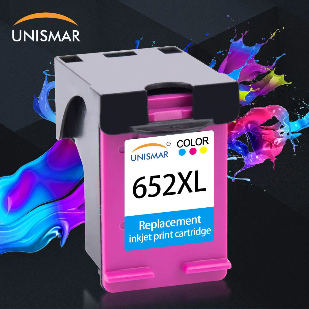 Unismar 652XL 652 F6V24A чернильный картридж Замена для HP XL Deskjet 1115 1118 2135 2136 2138 3635 3636 3835 4535 |