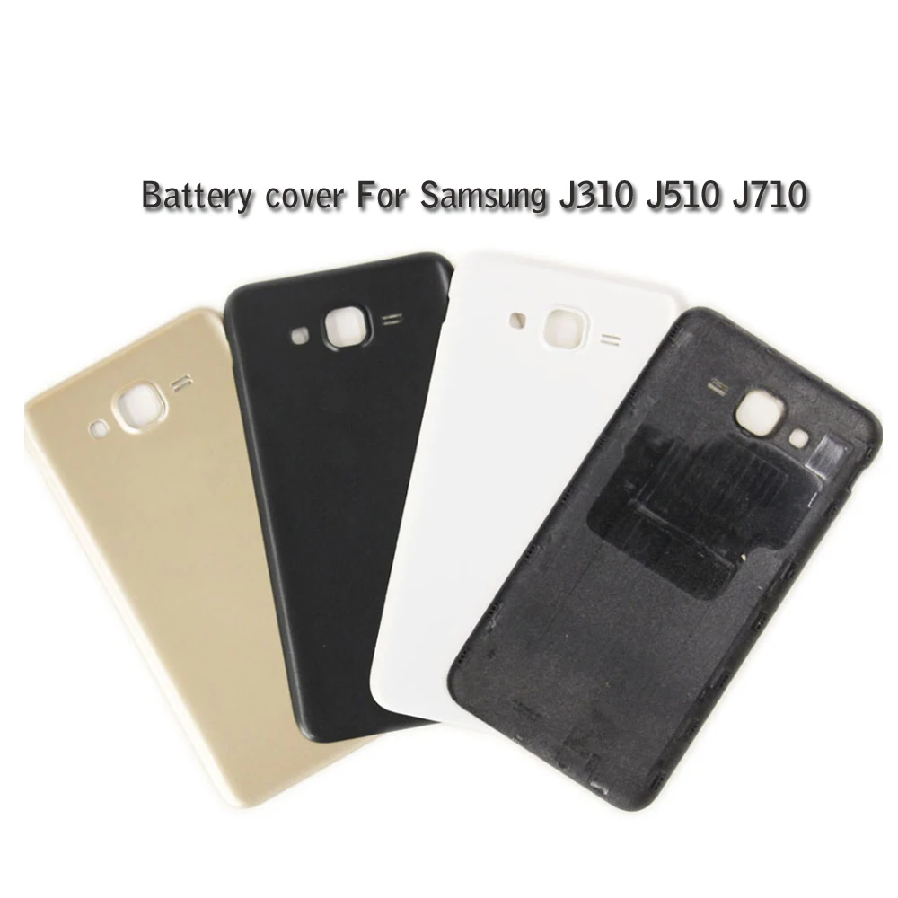 5 шт./лот J3 J5 J7 Задняя крышка батареи Замена для samsung Galaxy J310 J510 J710 части корпуса двери шасси