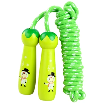 

New Rope Workout Equipments for Girls Fitness Accessory Child Jump Rope Cute Cartoon Skipping