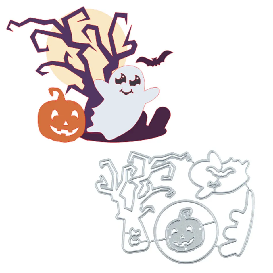 

Eastshape Halloween Pumpkin Metal Cutting Dies for Card Making Scrapbooking Embossing Cuts Stencil Craft New 2019 for Dies