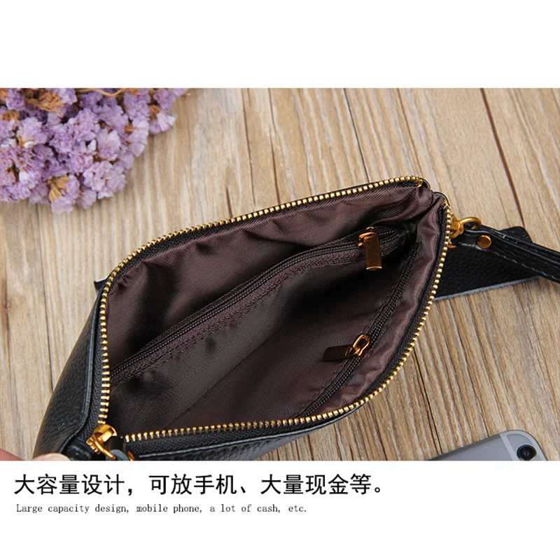Fashion versatile new simple women's Storage wallet long leather zipper Clutch bag wallet multifunction Wallet