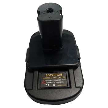

BPS20ROB Battery Adapter With USB Charging Port Lithium And Nickel Power Charger Tool Battery Convertor