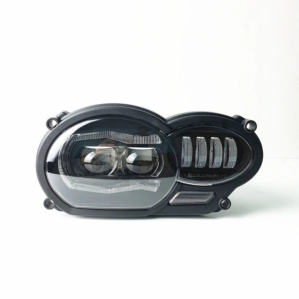 For BMW 2005 - 2012 R1200GS / 2006 -2013 R1200GS Adv Led Headlight and Protective cover 2018 New Product( fit Oil Cooler)