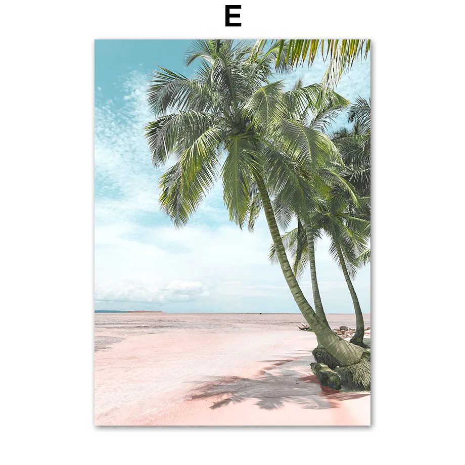Pink-Sea-Beach-Shell-Pineapple-Hammock-Nordic-Posters-And-Prints-Wall-Art-Canvas-PaintingWall-Pictures-For (5)