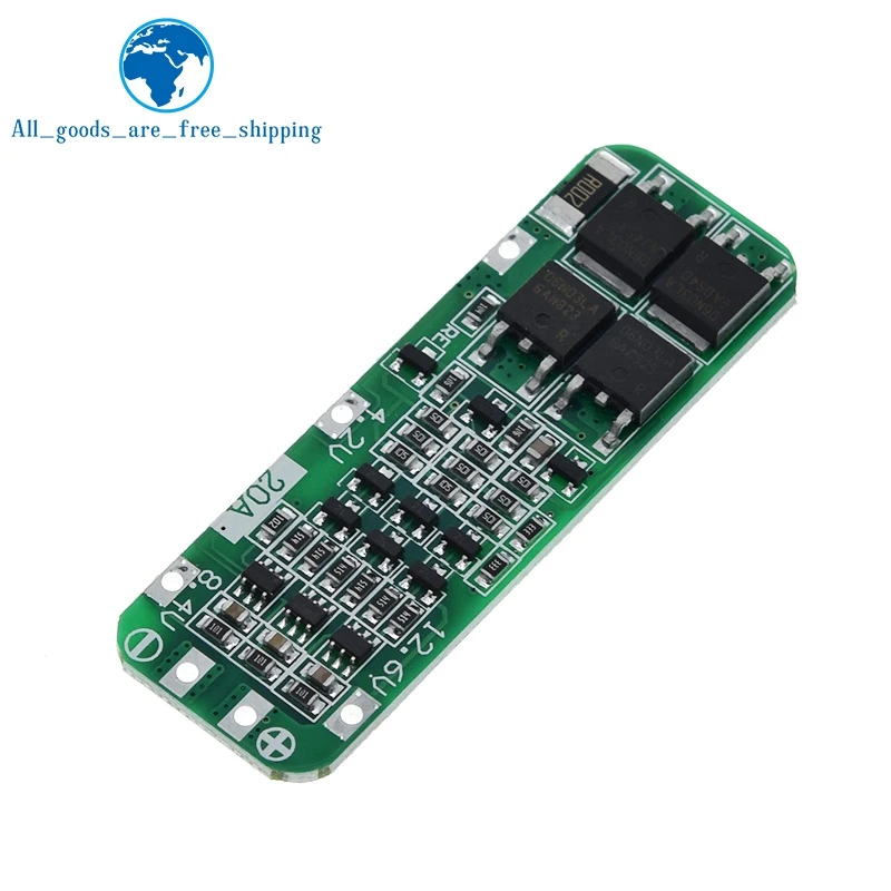 3S 20A Lithium-Lonen-Akku 18650 Ladegerät PCB BMS-Schutzplatine 1RSAP 3S 20A Lithium-Lonen-Akku 18650 Ladegerät PCB BMS-Schutzplatine 1RSAP