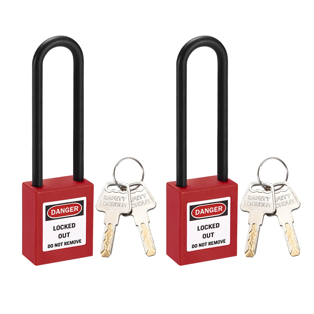 padlock with 4 keys