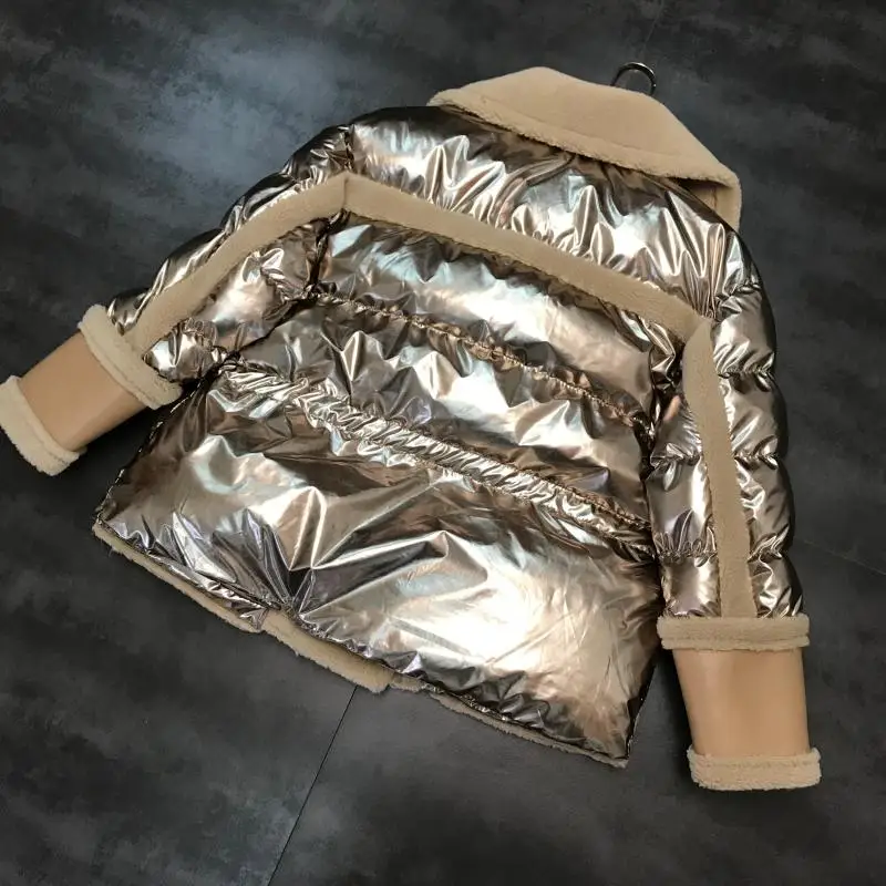 Зима, новая яркая текстура поверхности, кожа, плюш, прошитая кожа, пряжка для карт, хлопковая одежда, хлопок