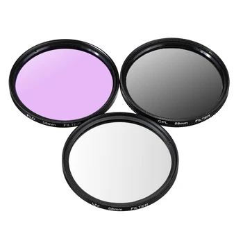 

Bakeey UV FLD CPL 49/52/55/58/62/67/72/77mm Lens Filter Kit Set Camera Filters Camera Photo Accessories Accessories