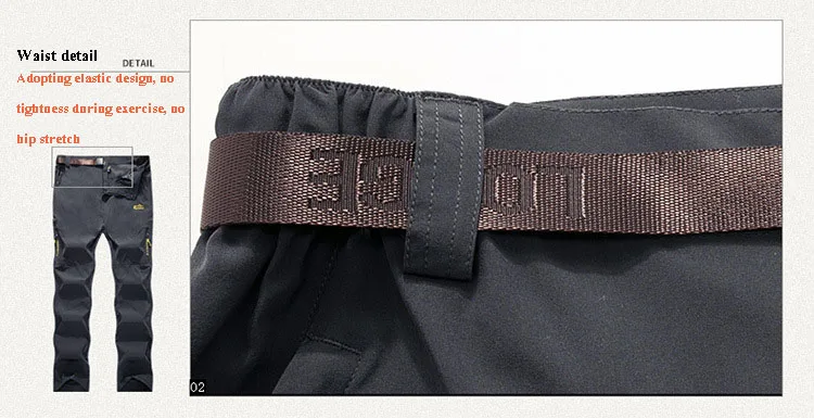 NUONEKO Mens Hiking Pants Tourism Camping Quick-Dry Summer Outdoor Sport Tactical Waterproof Wear-Resistant Cargo Trousers PNT02 NUONEKO Mens Hiking Pants Tourism Camping Quick-Dry Summer Outdoor Sport Tactical Waterproof Wear-Resistant Cargo Trousers PNT02