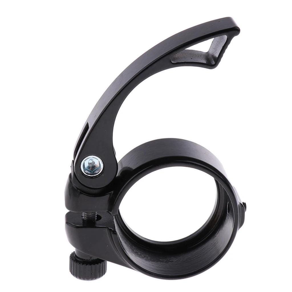 40mm Aluminum Road Mountain Bike Seat Post Clamp Quick Release Lock Collar