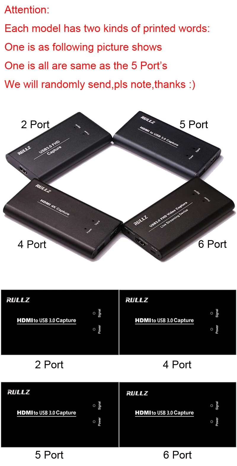  USB3.0 HDMI 4K 1080P 60FPS Video Capture Card Game Recording Recorder Box USB 3.0 PC Streaming Live