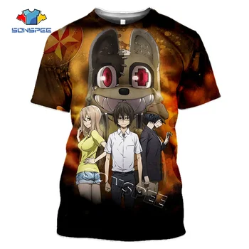 

SONSPEE Ragdoll Anime Gleipnir 3D Printed T-Shirt Unisex Summer Casual Short sleeve Fashion Men Funny Shirts Tops Women Clothing