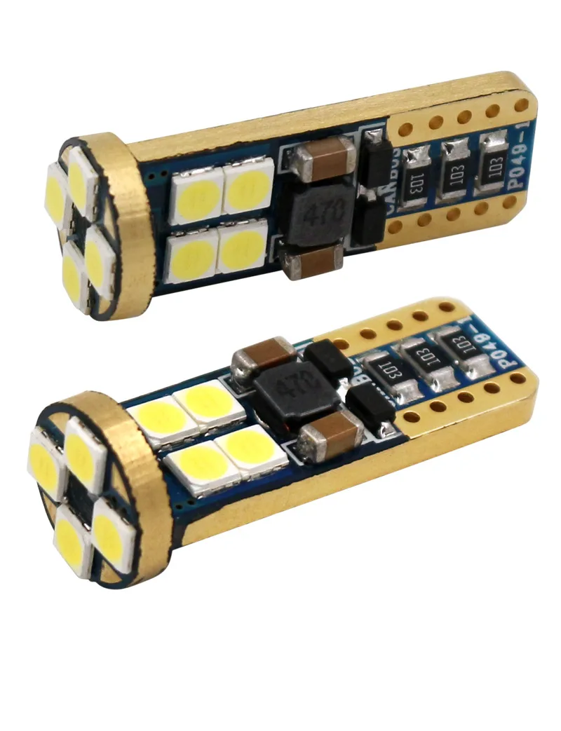 10 шт./лот CANBUS T10 3030 5 Вт 12smd ошибок купол/карта светильник любезно дверь светильник подсветки перчаточного ящика w168 w169 w245 w246 w203 w204