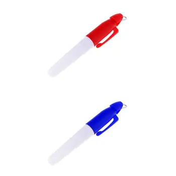 

2Pcs 9cm Fine Point Permanent Golf Ball Marker Pen Drawing Alignment Tool