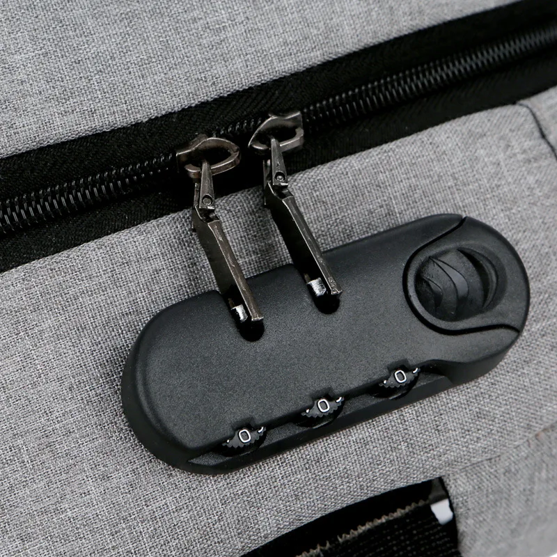 Водонепроницаемый рюкзак для ноутбука с USB зарядкой мужчин и женщин повседневные