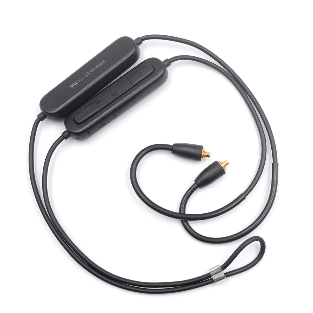 BQEYZ Z3 Bluetooth 5,0 Сменные наушники 2Pin кабель MMCX AptX-HD беспроводные наушники HiFi съемный кабель встроенный аккумулятор