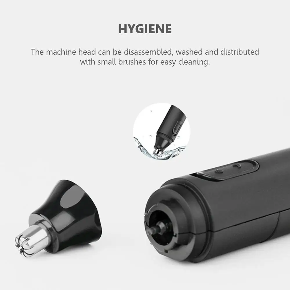 

Multifunctional 2-In-1 Ultra-light and portable Nose Hair Trimmer Nose Hair Removal Tools Mane Trimmer Electric Shaving Knife