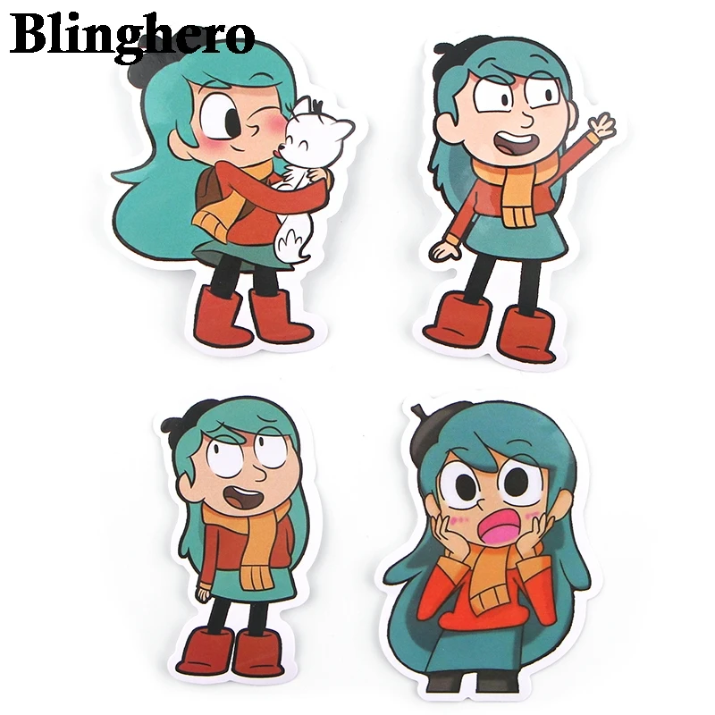 CA638 36 шт./компл. Hilda мультфильм стикер водонепроницаемый чемодан DIY ноутбук гитара скейтборд автомобиль игрушка на холодильник прекрасный стикер