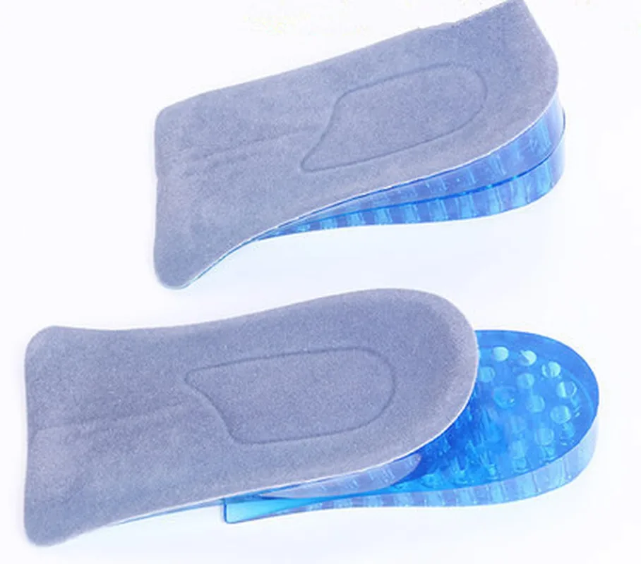 1 пара модные популярные прочные удобные унисекс силиконовые гелевые стельки для