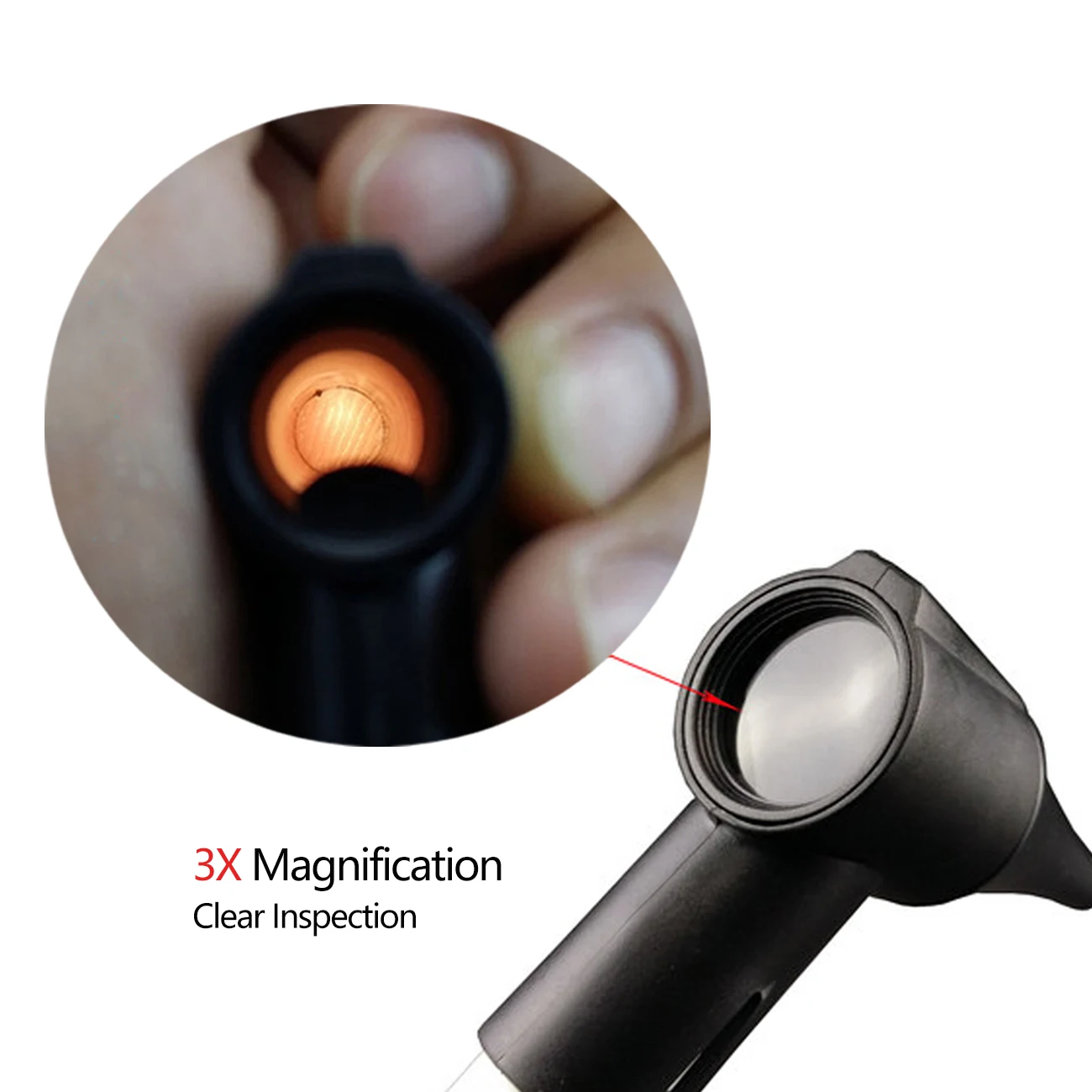 Медицинский ушной Отоскоп Офтальмоскоп Набор медицинские инструменты для ушей