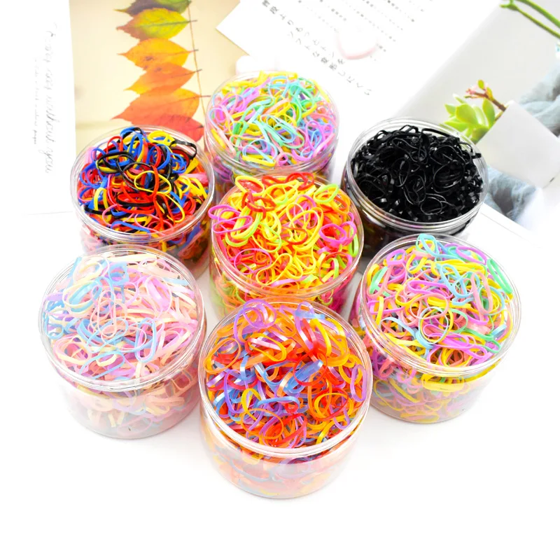 

Hair Rope Disposable Rubber Bands Are Constantly Pulling the Boxed Small Hair Loops Without Hurting the Hair Rope Wholesale