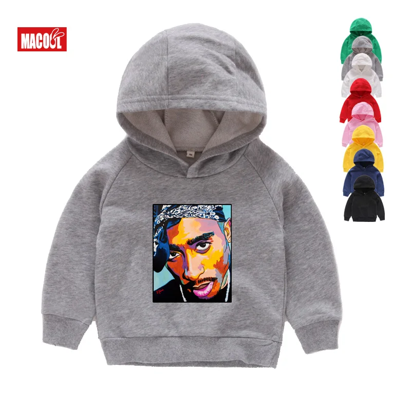 kids hoodies gray Детские толстовки с капюшоном; забавные детские толстовки; худи для маленьких мальчиков; Модная одежда для девочек; Повседневная хлопковая одежда для маленьких девочек - Цвет: kids hoodies gray