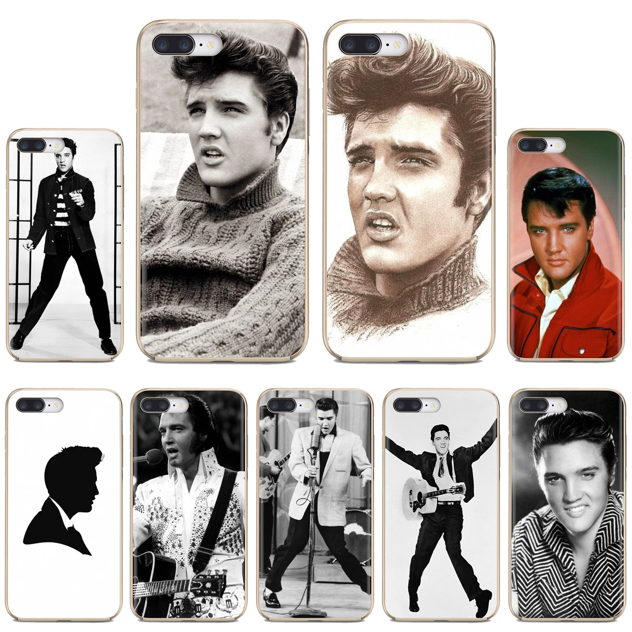 Силиконовый чехол для телефона King Rock Roll Elvis Presley Huawei G7 G8 P7 P8 P9 P10 P20 P30 Lite Mini Pro P Smart 2017