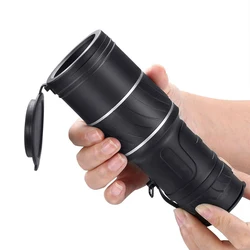 Jumelles monoculaires professionnelles à zoom HD 40x60 pour la chasse,télescope portable militaire, optique vision à grande portée, 