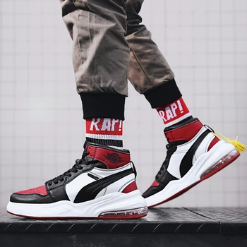 

High Quality Basketball Shoes Men Sneakers Boys Basket Shoes Autumn High Top Anti-slip Outdoor Sports Shoes Trainer men Summer