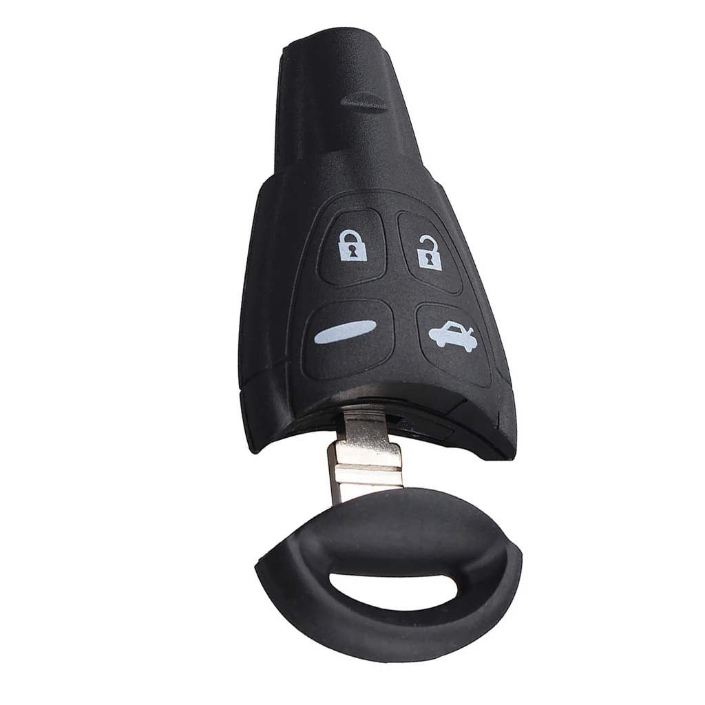 4 Button Remote Key Keyless Fob Entry Case Shell Replacement for SAAB 93 95 9-3 9-5