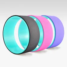 Профессиональные колеса для йоги, пилатеса, ТПЭ, круги для йоги, тренажерного зала, тренировки спины, тренировочный инструмент для бодибилдинга, фитнеса