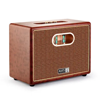 

WiFi Wood Speaker Electronic Tube Optical HiFi Lossless Wireless Big Power Stereo Bass Luxury Louderspeaker Bluetooth Subwoofer