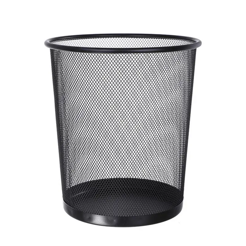 Упаковка из 2 практичных прочных модных железных контейнеров для переработки мусора, корзина для мусора для дома и ванной комнаты A30