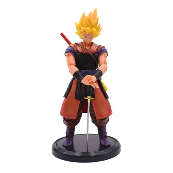 

22cm Dragon Ball Z Goku Awakening Gohan Goku Action Figure PVC Anime Figure Hot Toys For Kids DBZ Collection Model