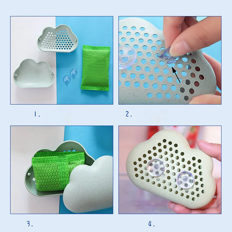 1Pcs Practical High-efficiency Plastic Cloud Activated Carbon Bags Suit Multi-Function Creative Refrigerator Deodorant Tools